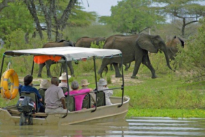 Tanzania safari cost Nyerere itinerary